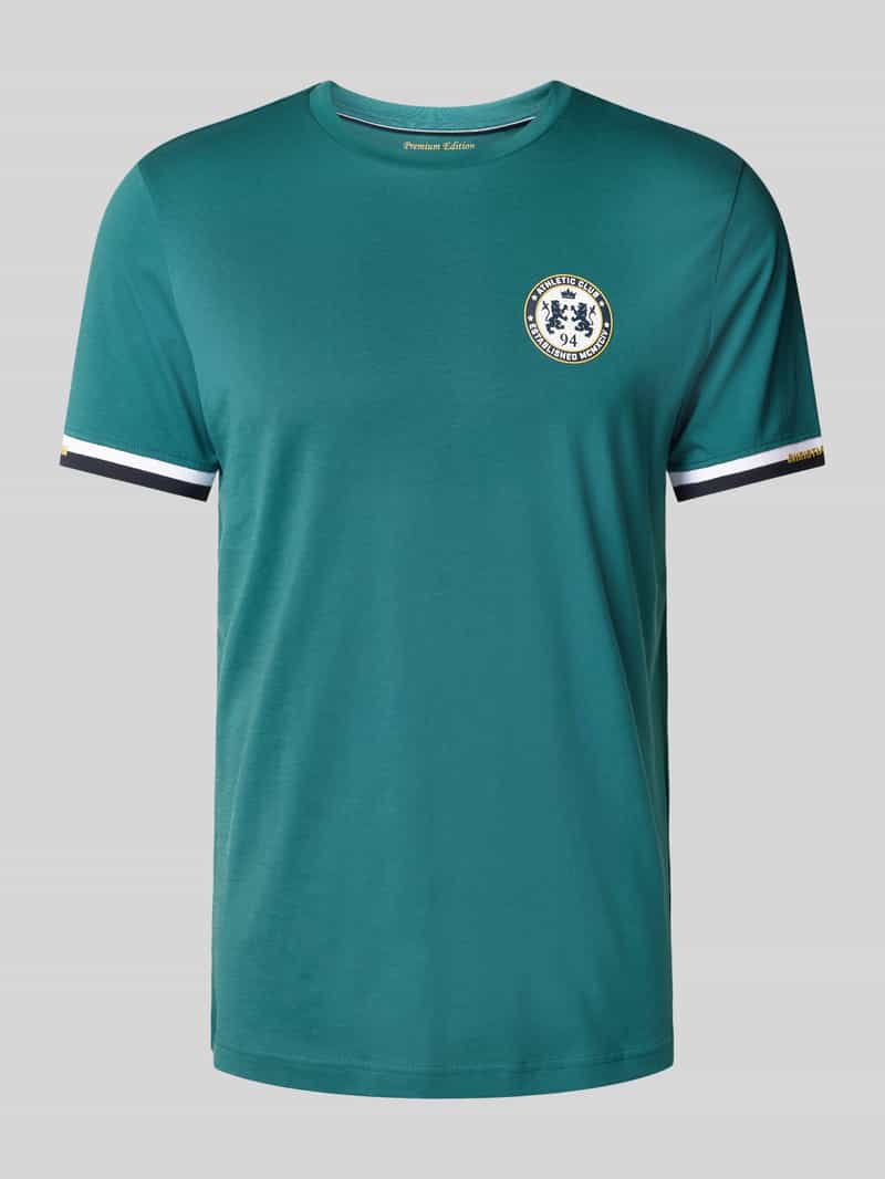 Christian Berg Men T-shirt met motiefprint