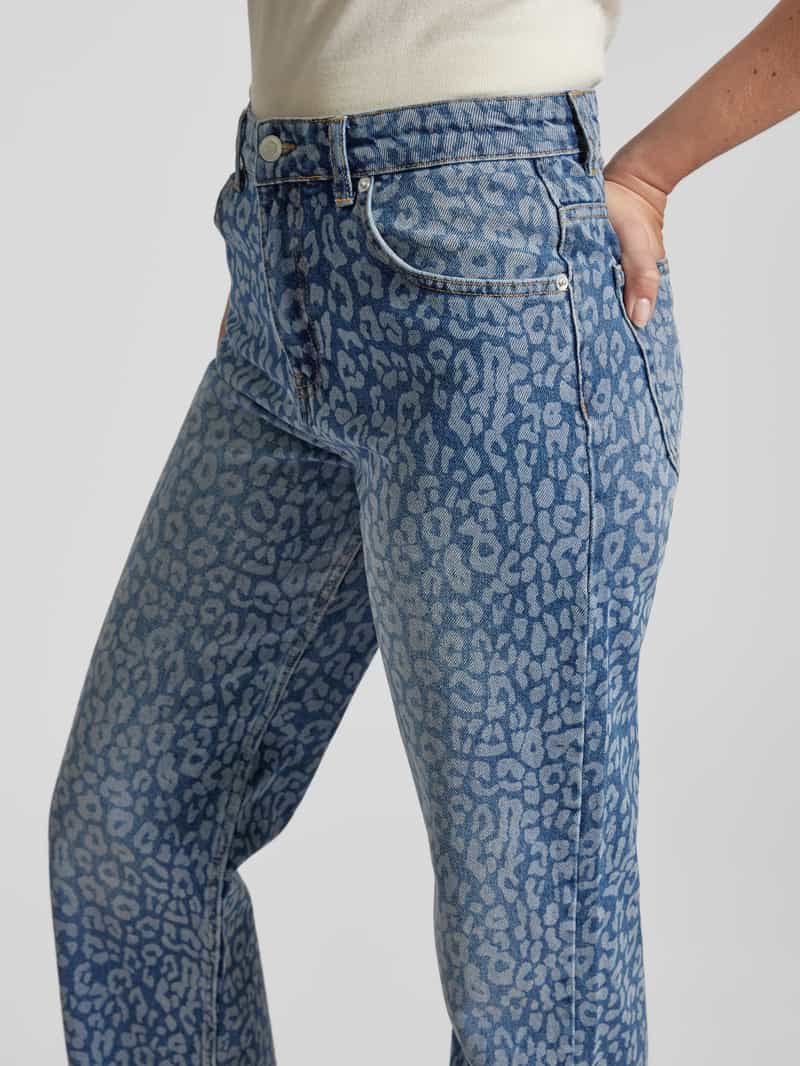NEO NOIR Straight leg jeans in 5-pocketmodel model 'Simona'