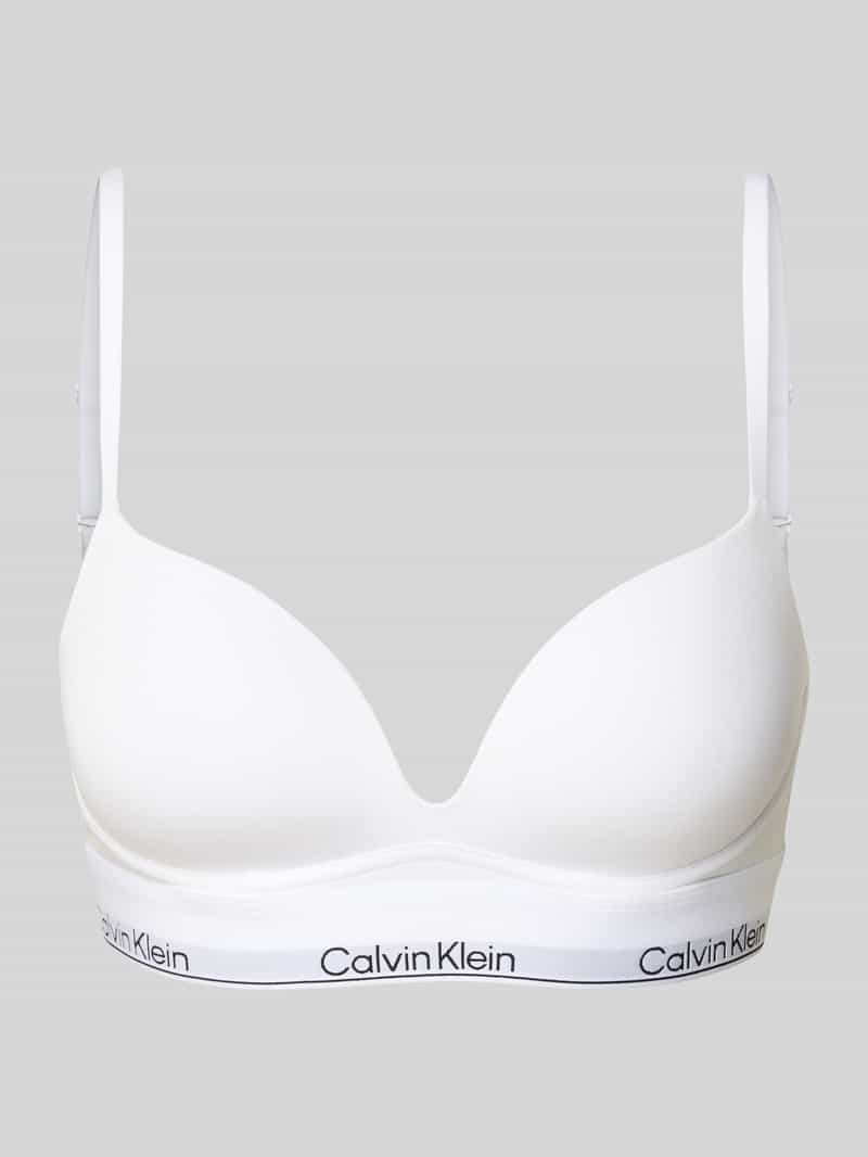 Calvin Klein Underwear Push-up-bh met label in band