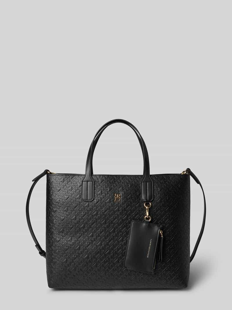 Tommy Hilfiger Shopper met labelapplicatie