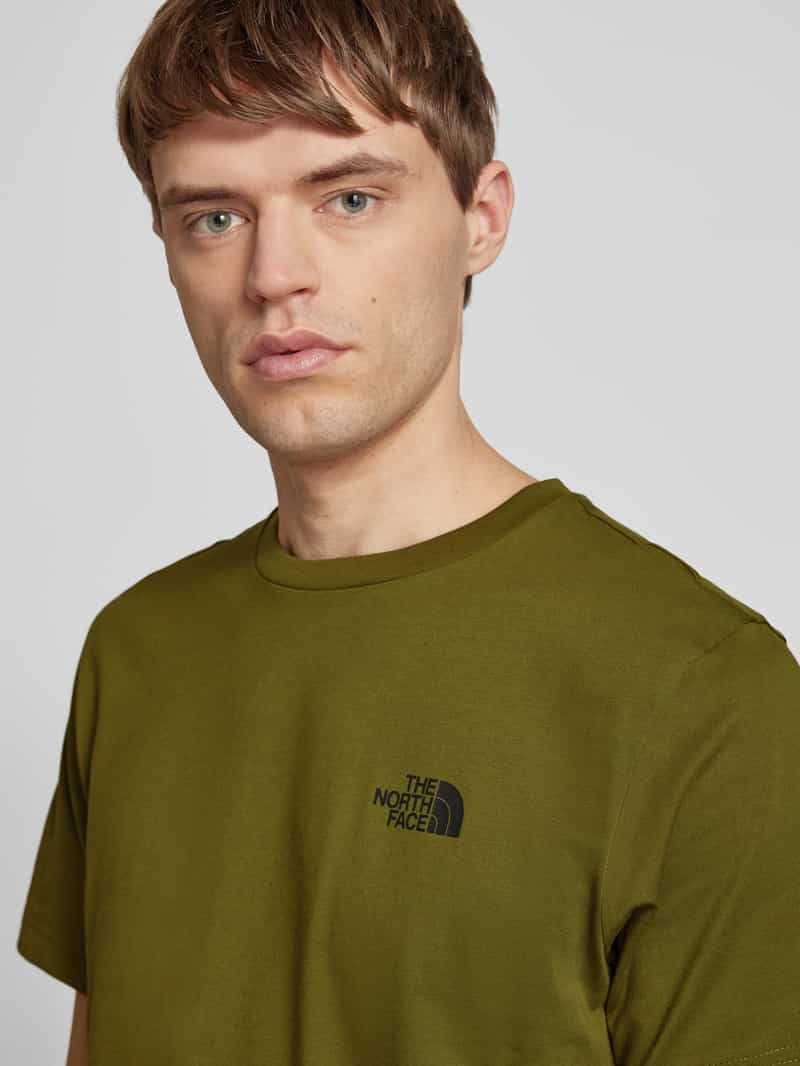 The North Face T-shirt met labelprint model 'Simple dome'