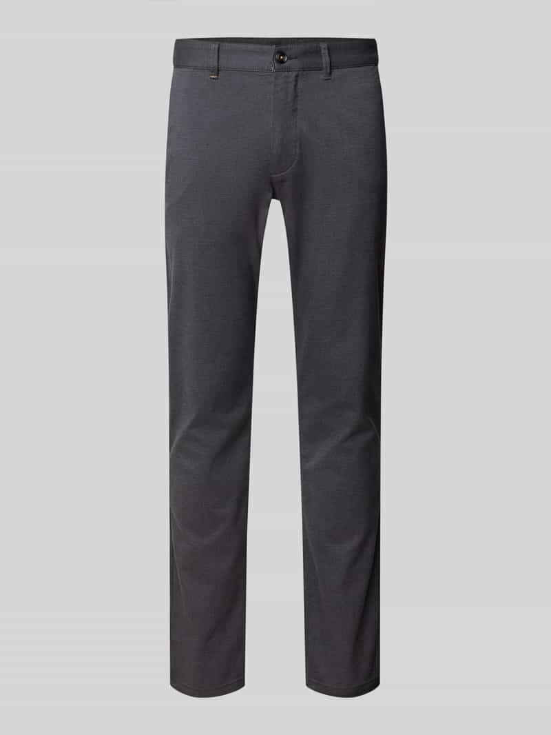 slim fit chino van katoenmix