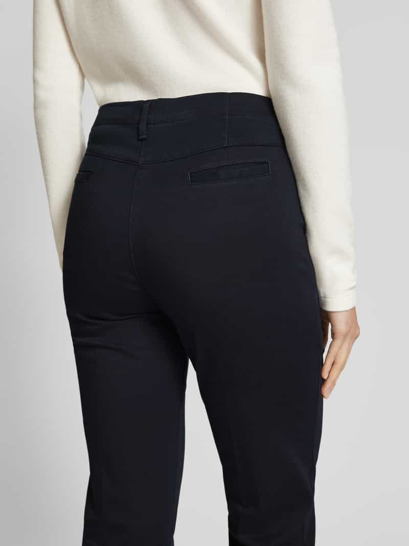 Raphaela By Brax Stoffen broek met verkorte pasvorm model 'Lorella'