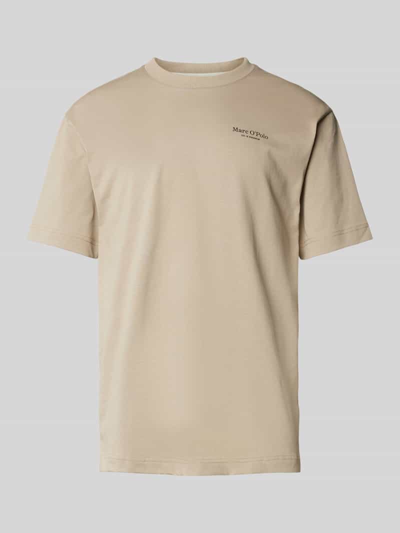 Marc O'Polo T-shirt met grote print op de rug