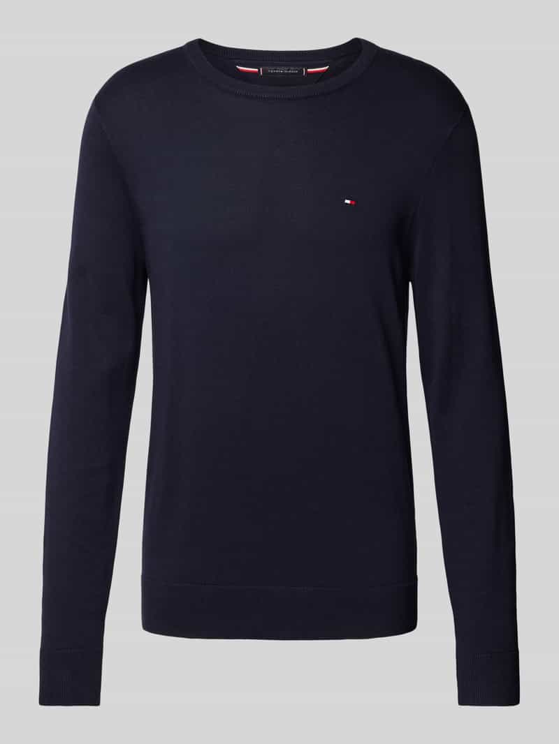 Tommy Hilfiger Gebreide pullover met logostitching
