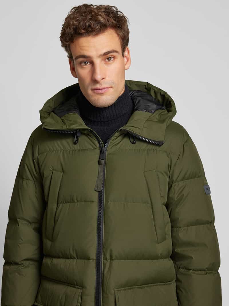 MARC O POLO Regular fit donsjack met capuchon