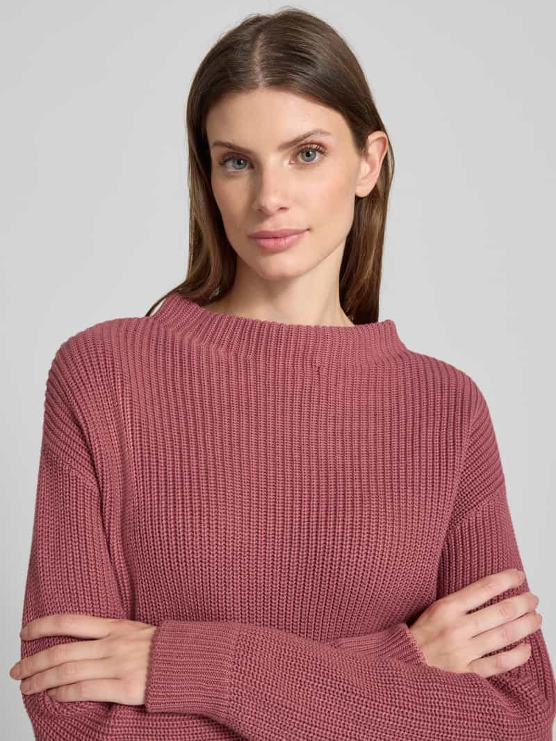 Jake*s Casual Gebreide pullover met ribboorden