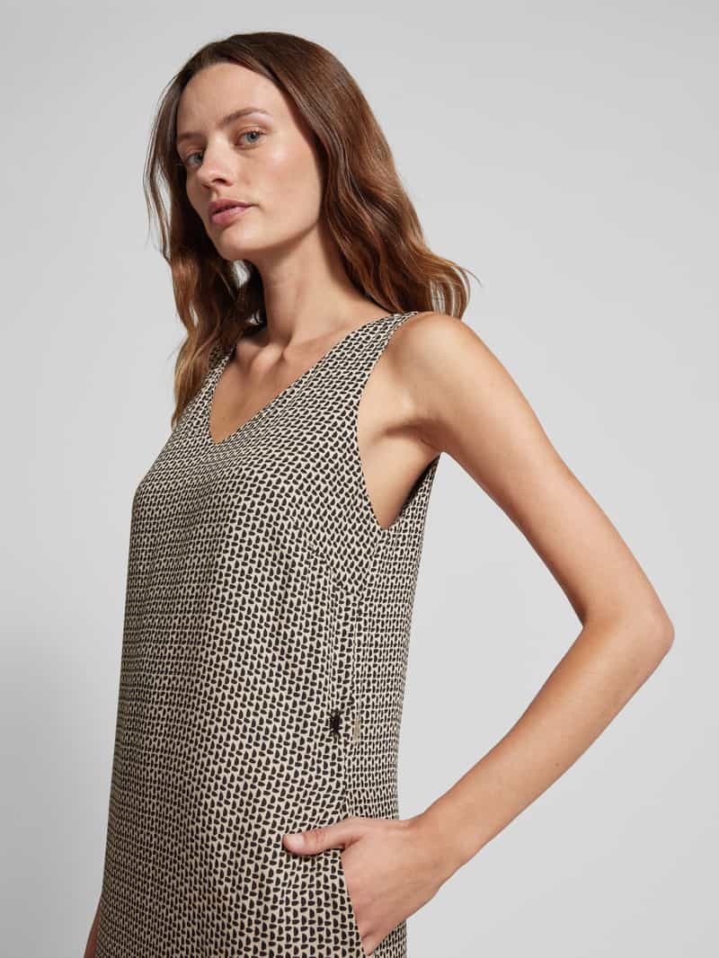 Smith and Soul Jurk van viscose met V-hals