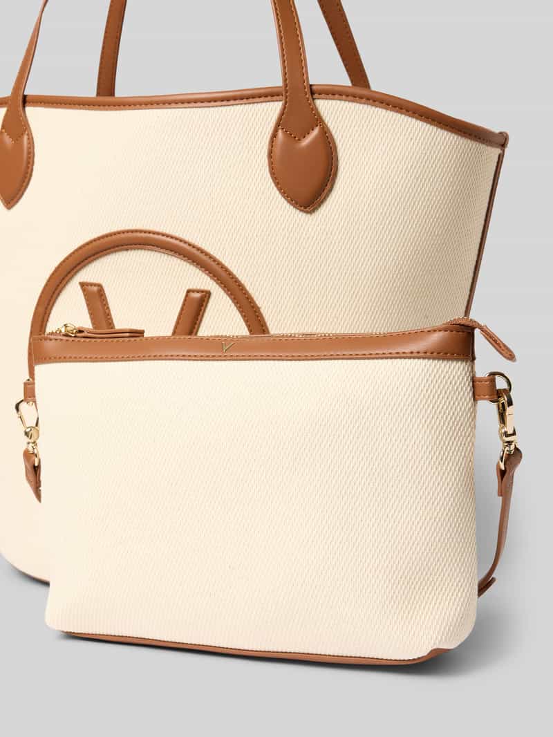 VALENTINO BAGS Shopper met label in reliëf model 'COVENT'