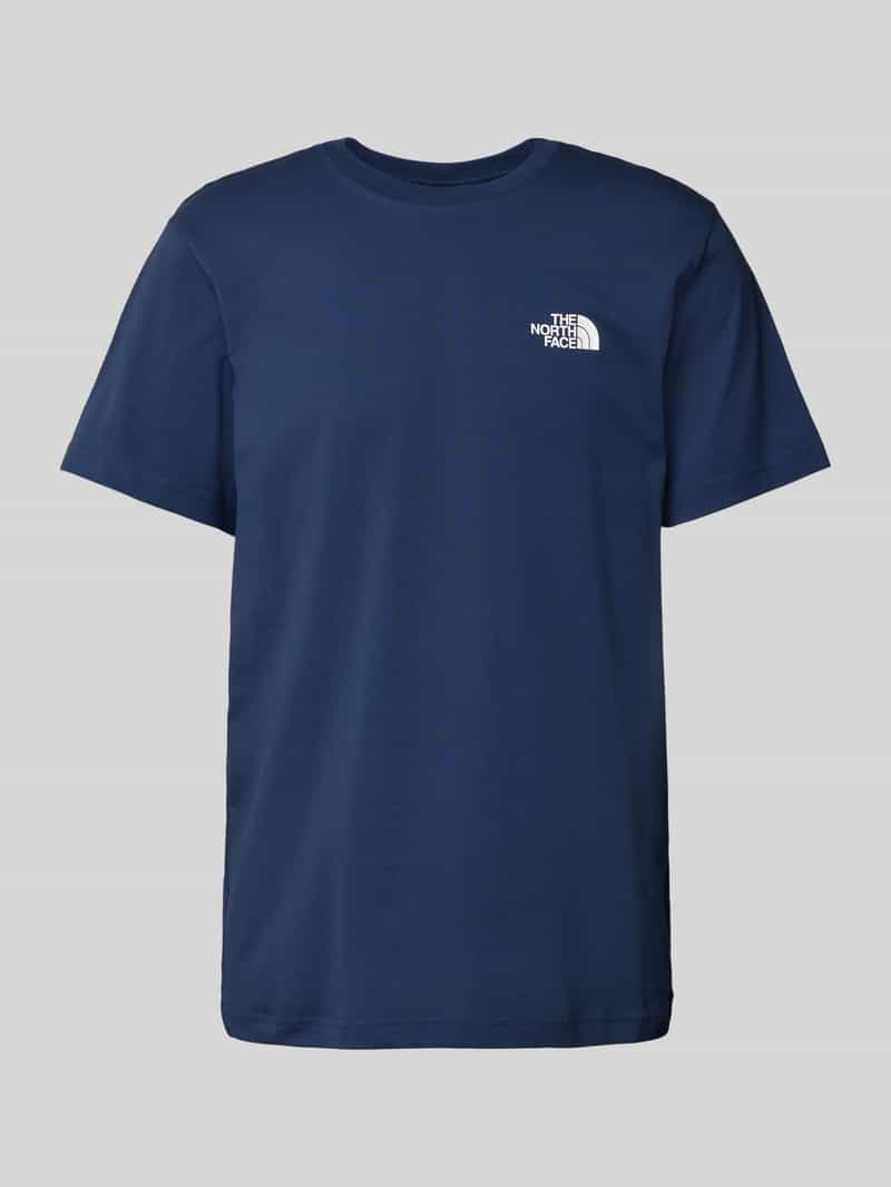 The North Face T-shirt met labelprint model 'SIMPLE DOME'