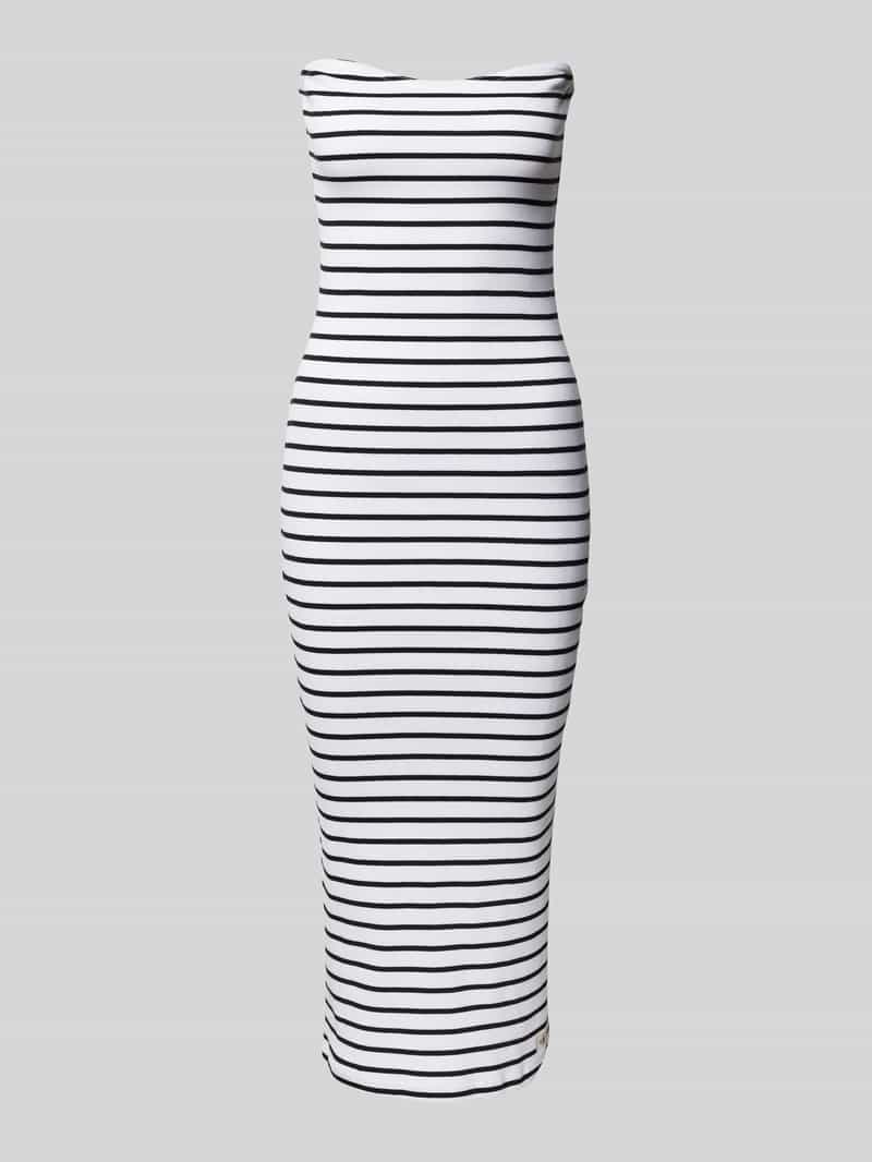 Calvin Klein Jeans Midi-jurk in riblook