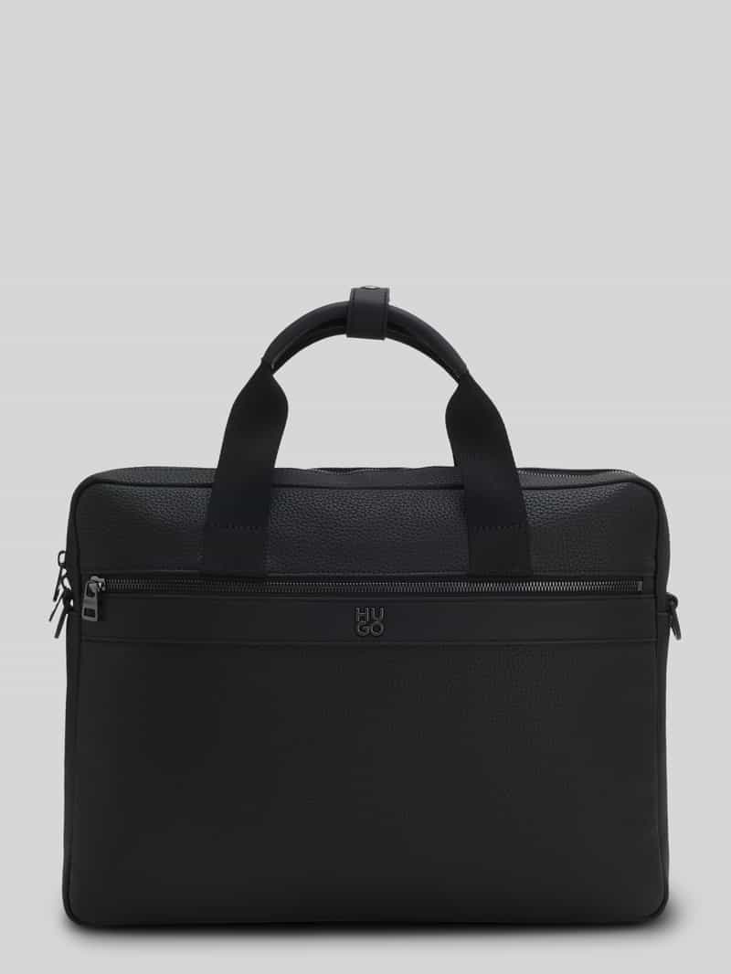 HUGO Zakelijke tas in leerlook model 'QUANTIC DOCUMENT'