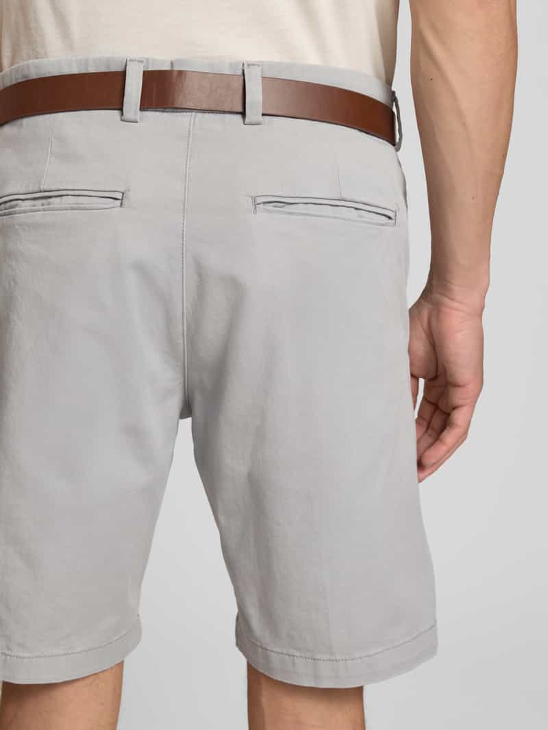 jack & jones Korte regular fit chino met riem model 'MARCO FRANCO'