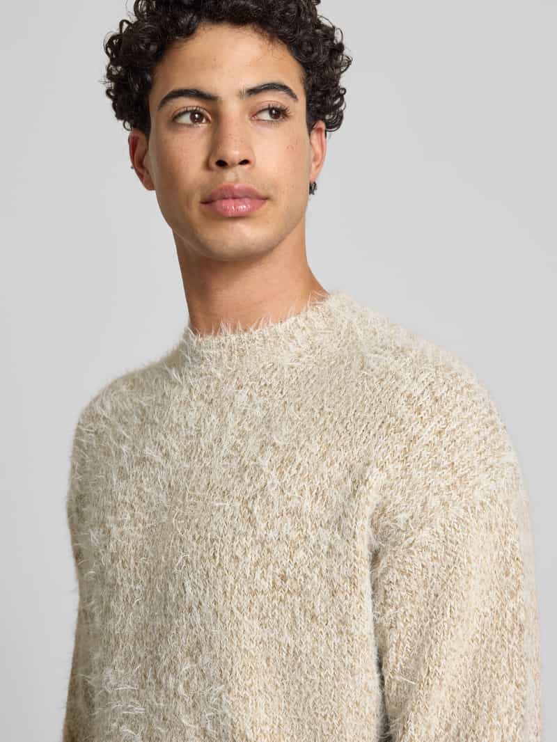 Only & Sons Regular fit gebreide pullover met alpaca model 'NOAH'