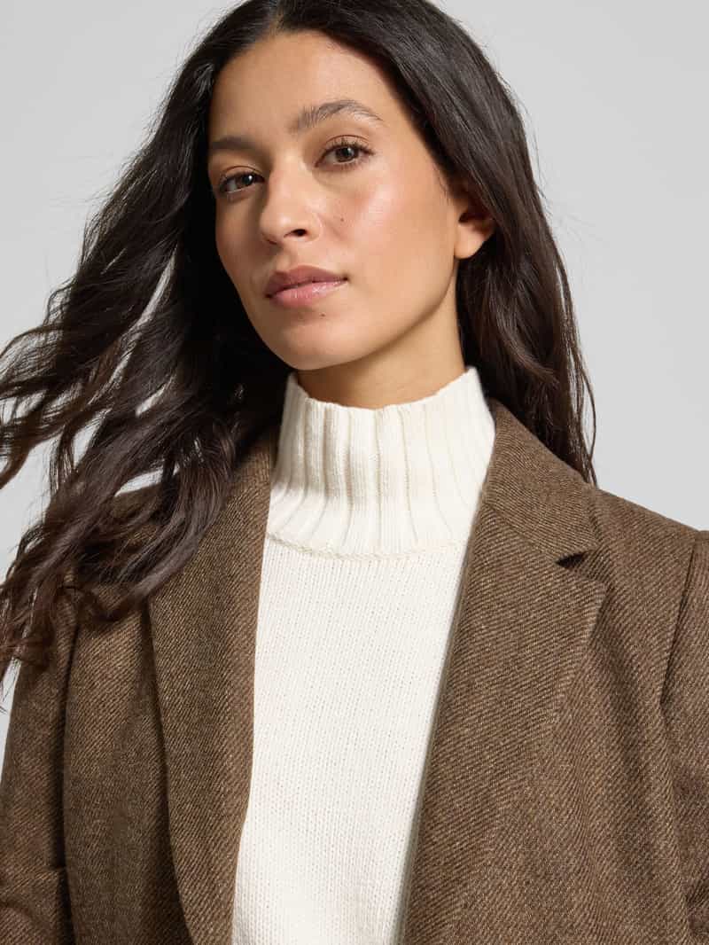 Barbour Comfort fit gebreide pullover van een mix van katoen en wol model 'SERENA'