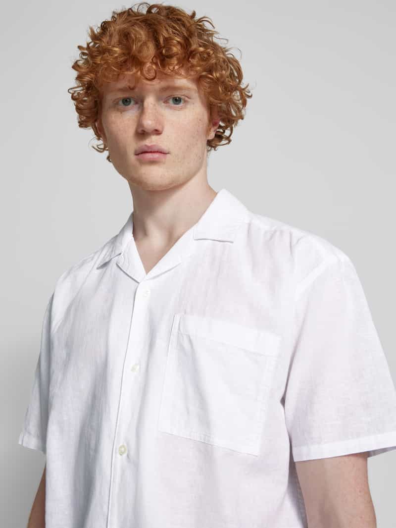 Only & Sons Relaxed fit vrijetijdsoverhemd met 1 2-mouwen model 'CAIDEN'