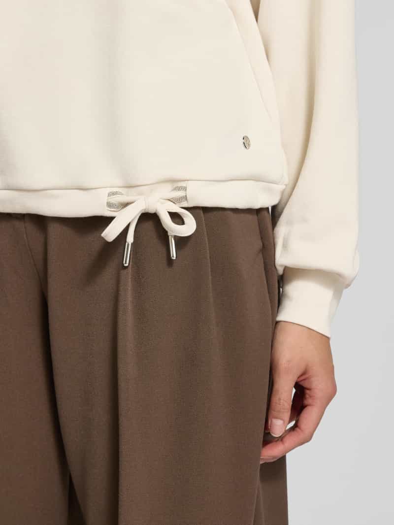 monari Sweatshirt met opstaande kraag
