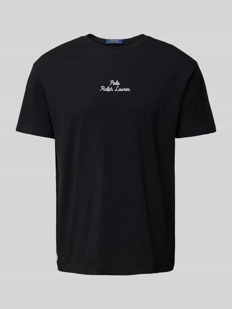 Polo Ralph Lauren Regular fit T-shirt met labelstitching