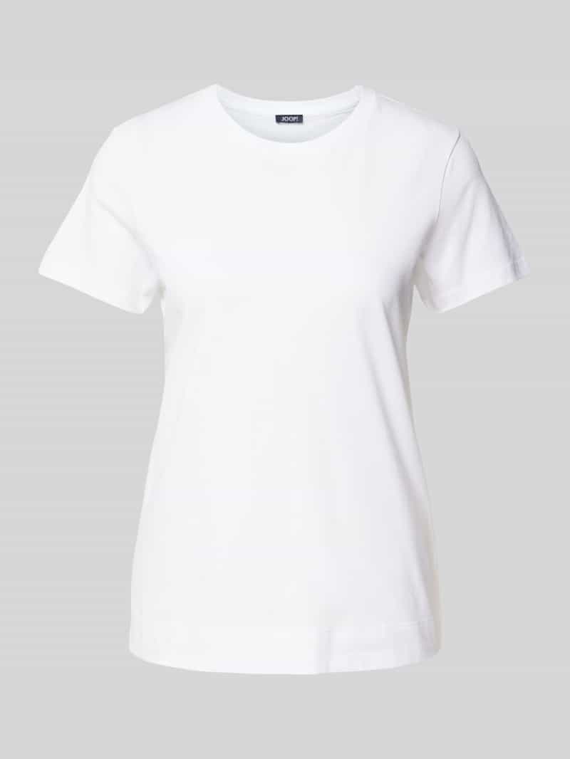 Joop! T-shirt met labeldetail