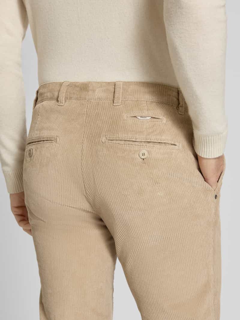 BRAX Corduroy broek met steekzakken model 'Fabio'
