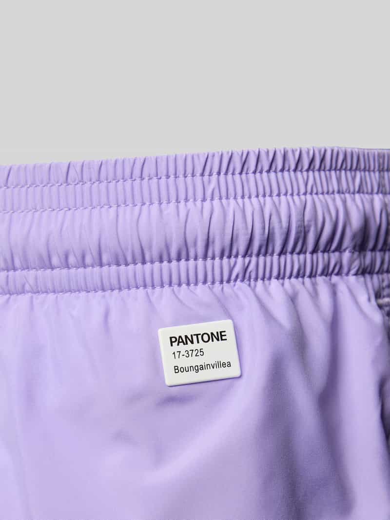 MC2 Saint Barth Regular fit korte zwembroek met labelbadge model 'LIGHTING PANTONE'