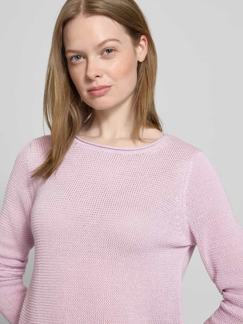 Marc O'Polo Regular fit gebreide pullover van zuiver katoen