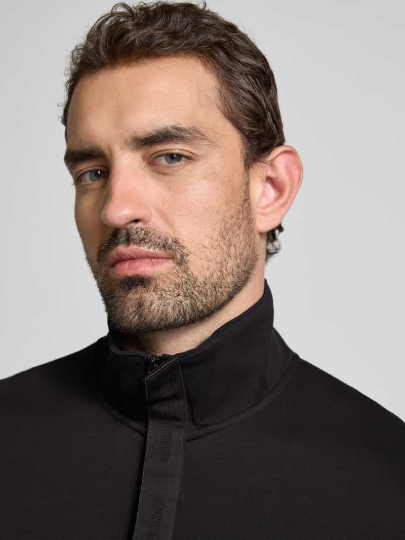Armani Exchange Sweatshirt met opstaande kraag model 'FELPA'