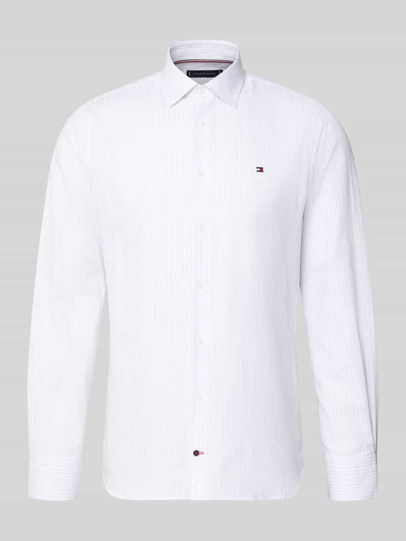Tommy Hilfiger Regular fit zakelijk overhemd van puur katoen