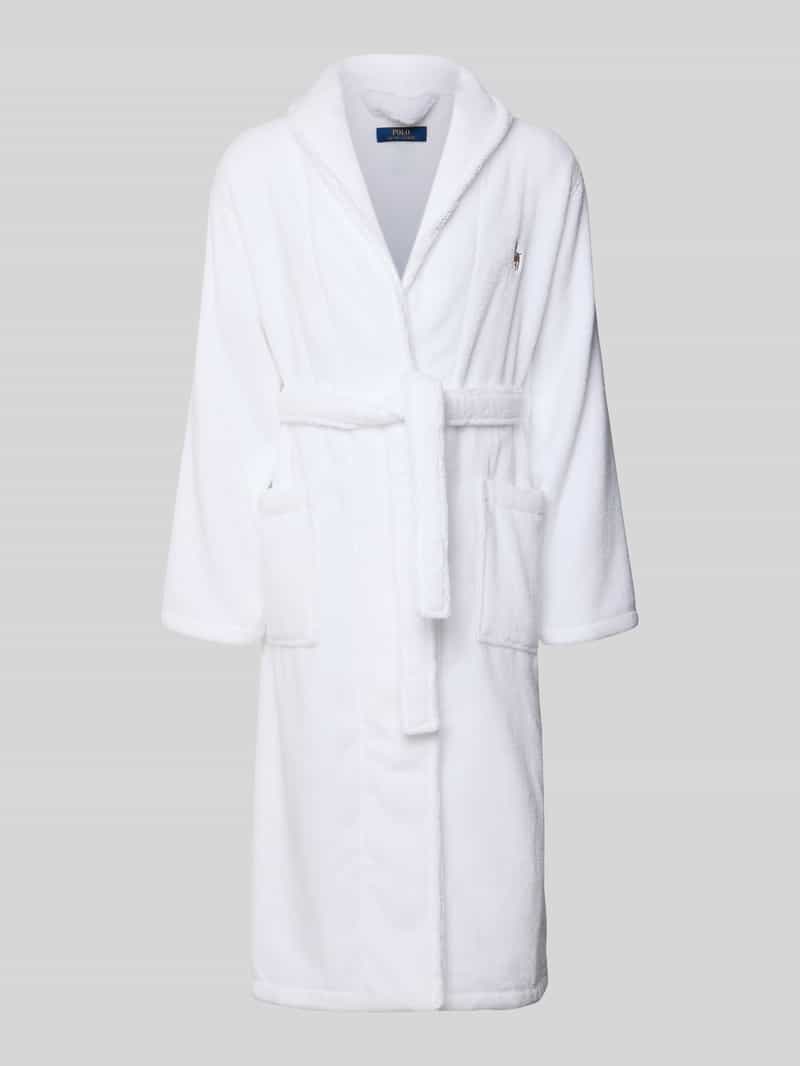 Badjas met reverskraag model 'SHAWL'