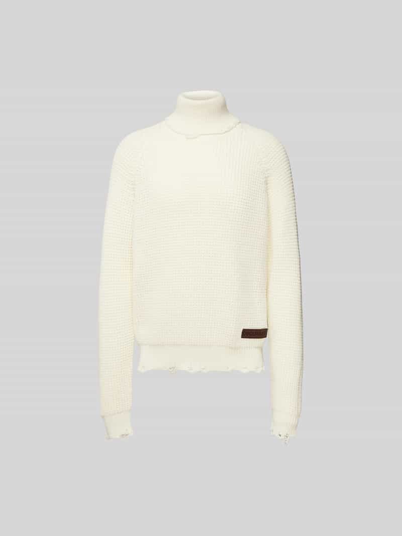 Pullover met col