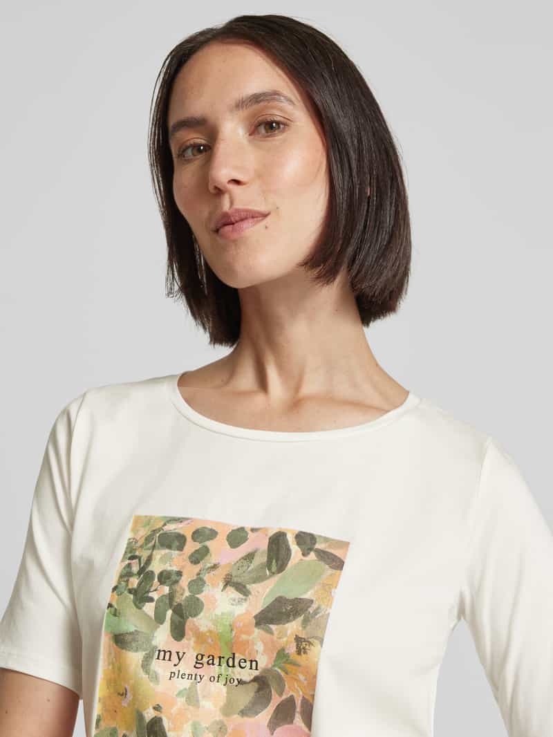 MORE & MORE T-shirt met motiefprint