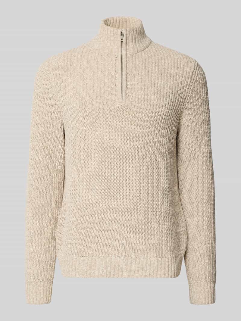 Only & Sons Schipperstrui met halflange ritssluiting