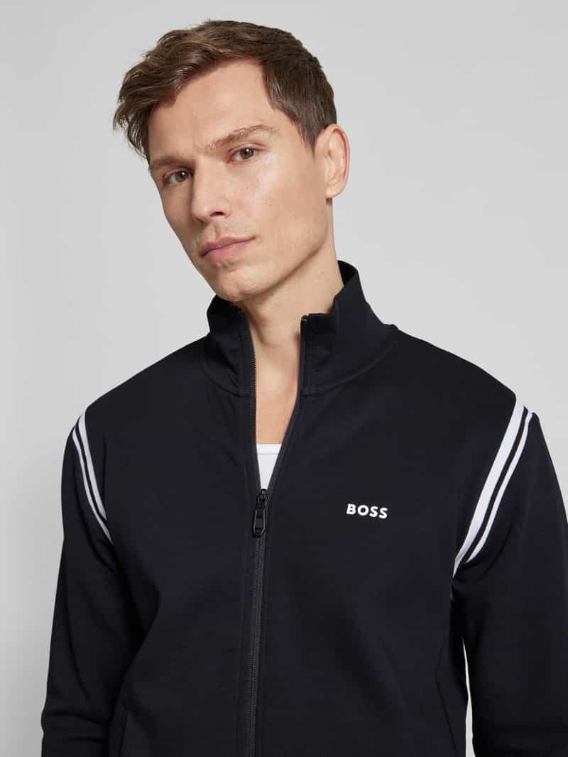 BOSS Green Sweatpak met contraststrepen