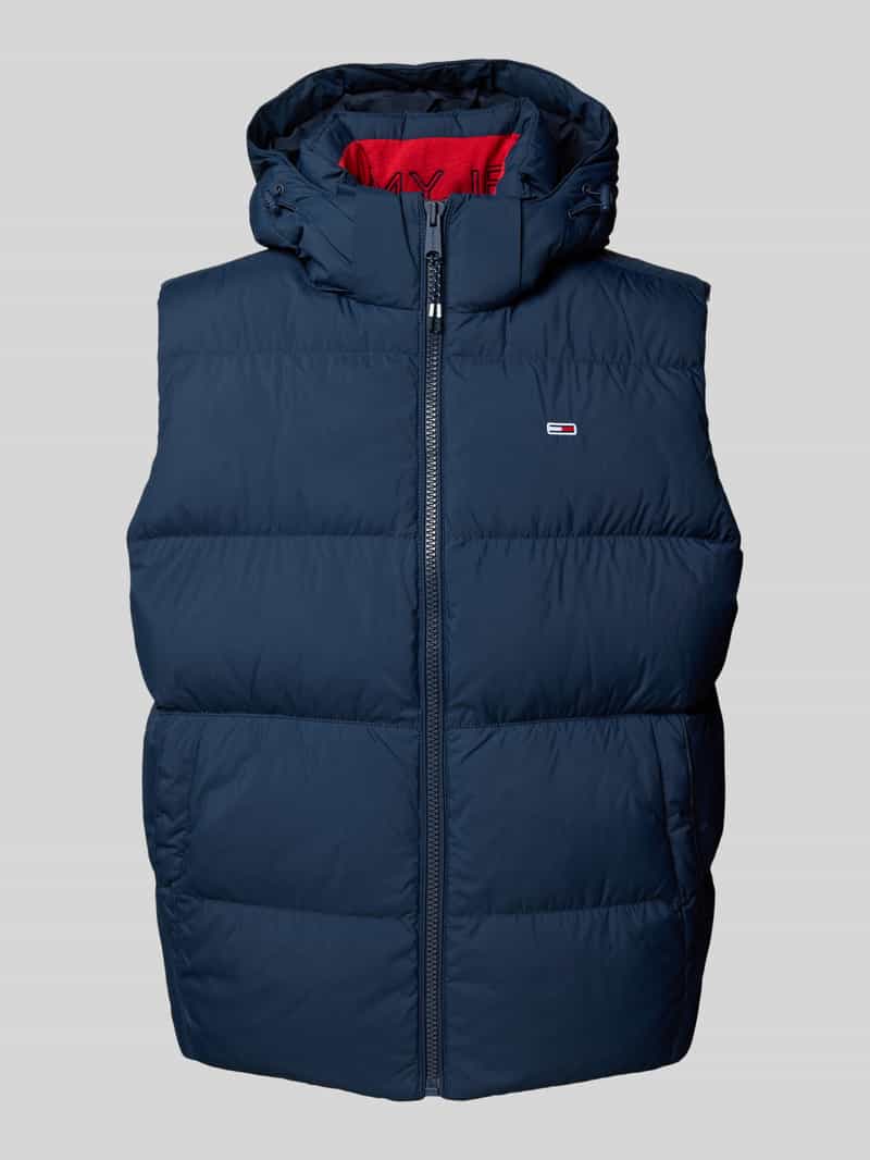 TOMMY JEANS Gewatteerde jas TJM CORD MIX ALASKA PUFFER met cord-inzetten op borst en schouders