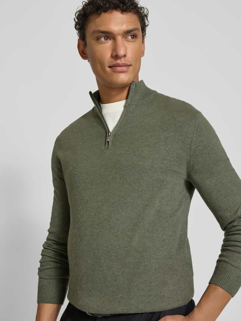 Only & Sons Regular fit schipperstrui van een mix van katoen en viscose model 'LOUI'