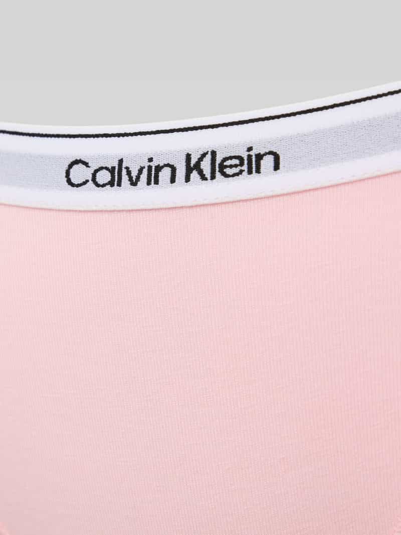 Calvin Klein Underwear Slip met elastische band met logo in een set van 3 stuks model 'MODERN'