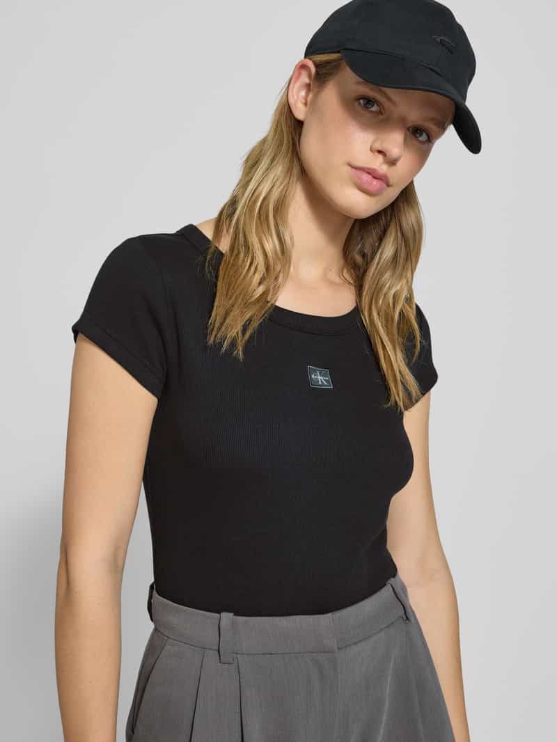 Calvin Klein Jeans T-shirt met labelmotief