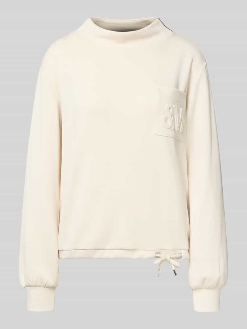 monari Sweatshirt met opstaande kraag