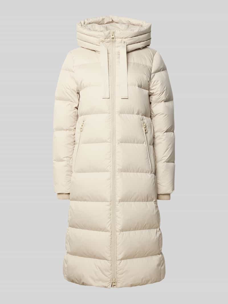 Marc O'Polo Regular fit lange donsjas met capuchon