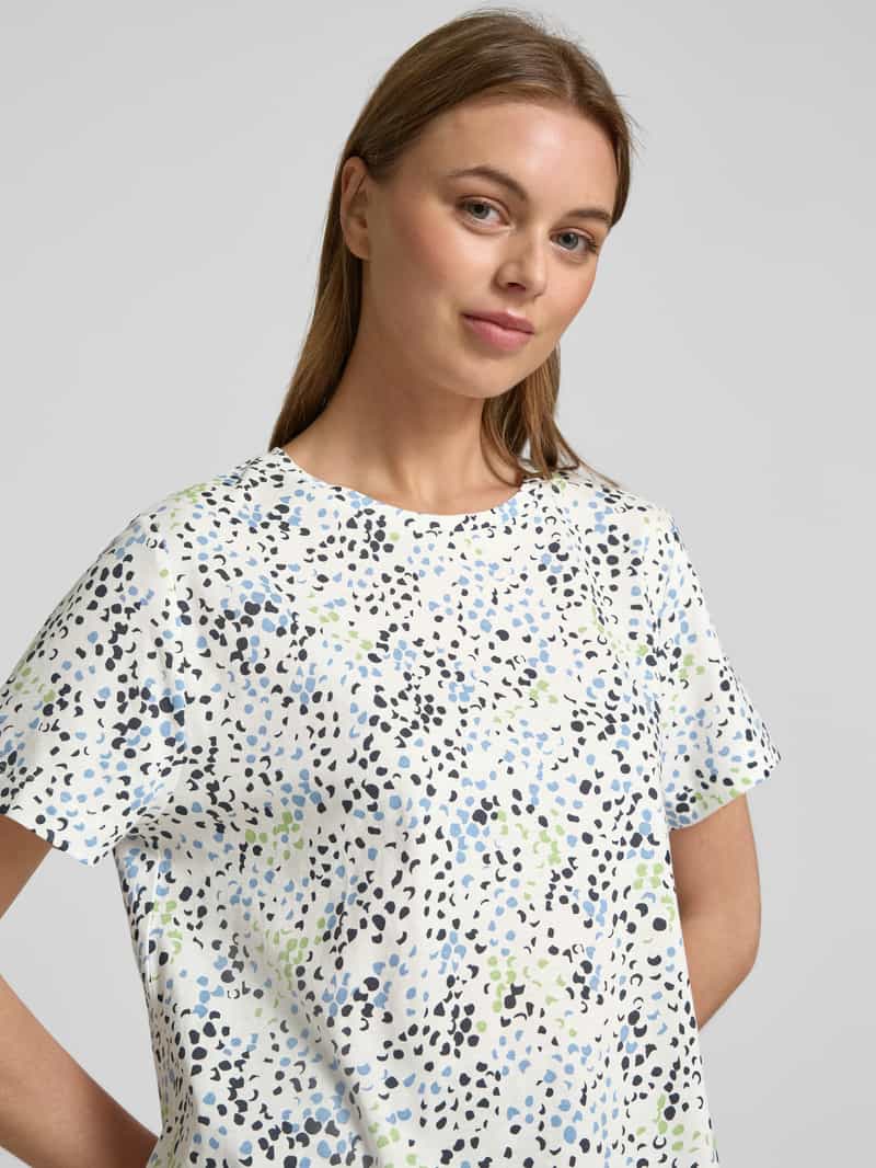 Tom Tailor Regular fit T-shirt van puur katoen