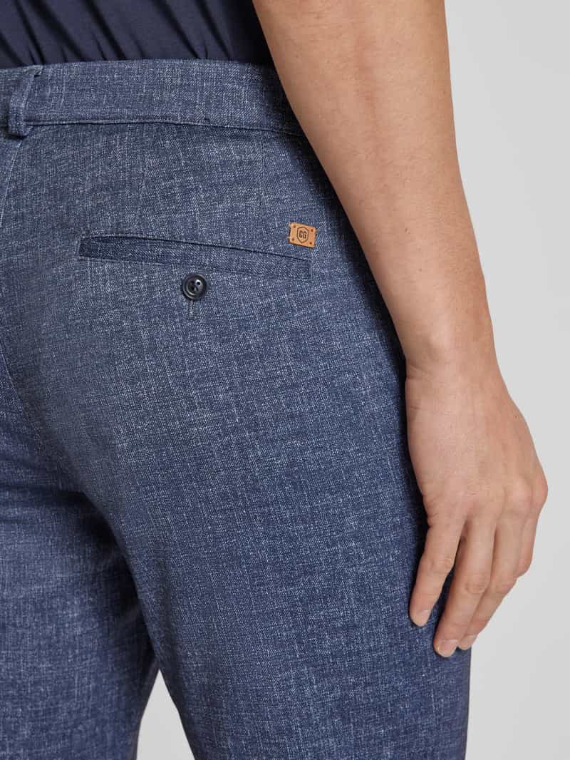 CG Club of Gents Regular fit pantalon met verkort model 'Clow'