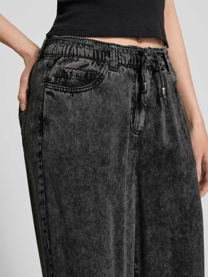 Only Loose fit stoffen broek in jeansstijl model 'KENYA LIFE'