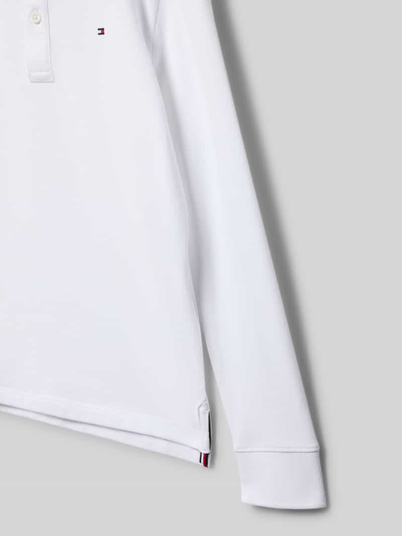 Tommy Hilfiger Teens Regular fit poloshirt van puur katoen