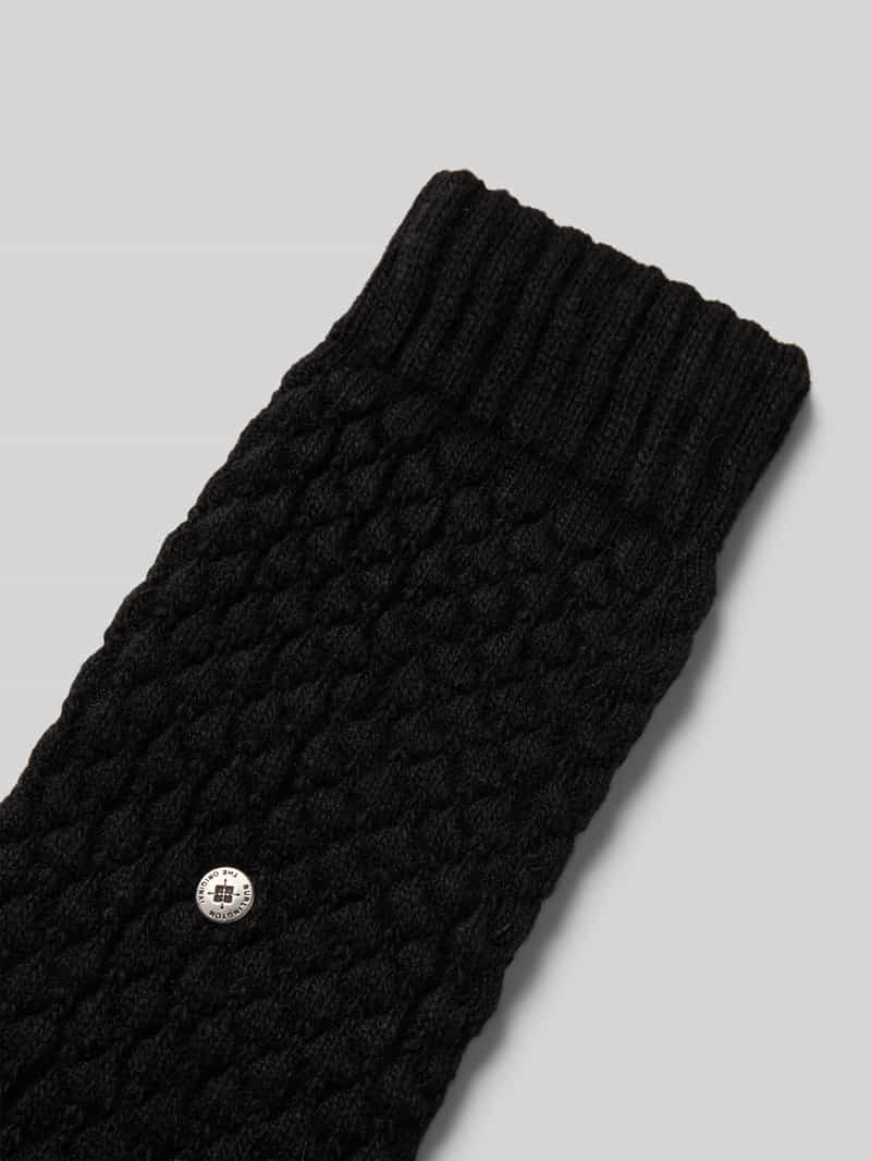 Burlington Sokken met logo-applicatie model 'Orkney'