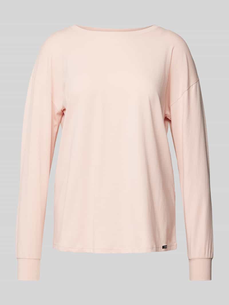 SKINY Shirt met lange mouwen en labelpatch model 'Every Night'