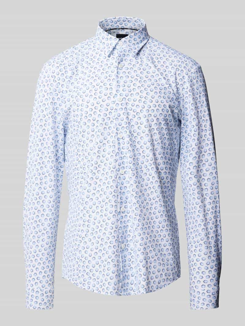 Boss Regular fit vrijetijdsoverhemd met kentkraag model 'ROAN'