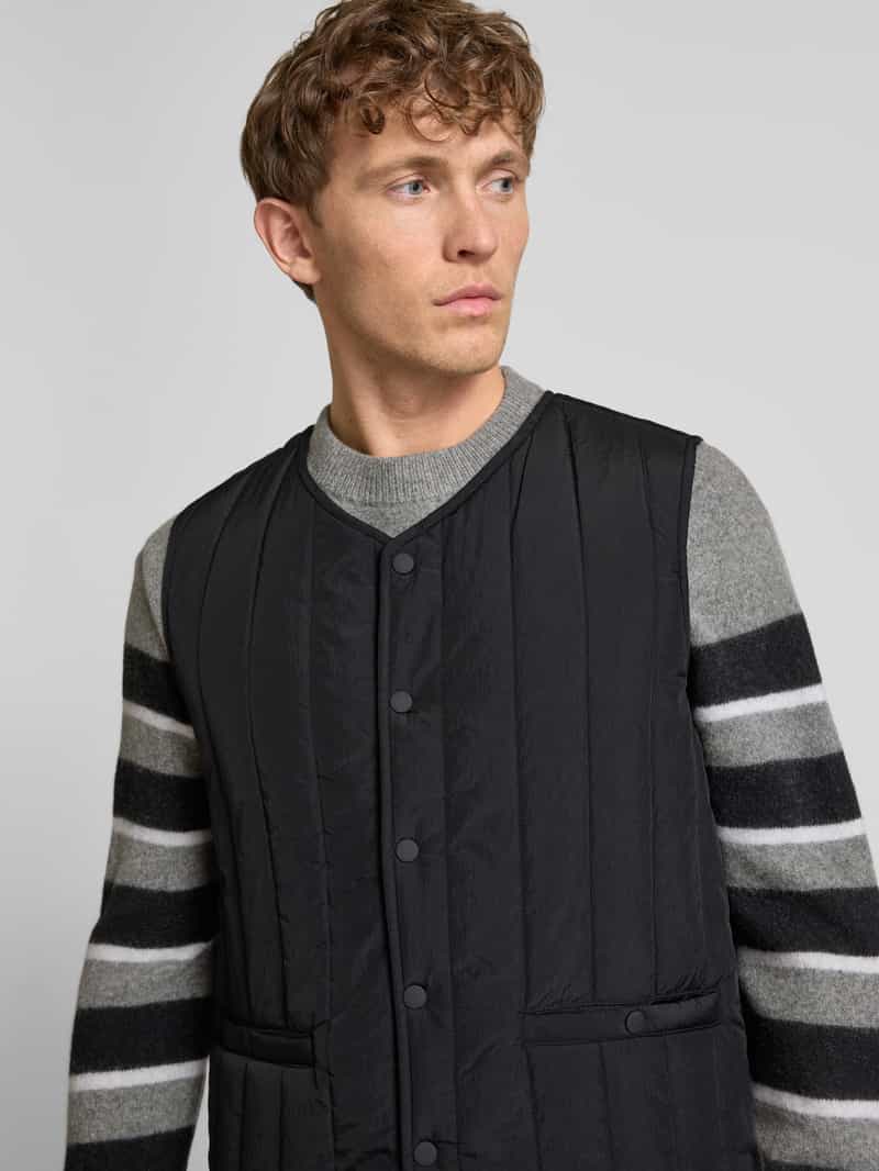 Les Deux Bodywarmer met drukknoopsluiting model 'Martin'
