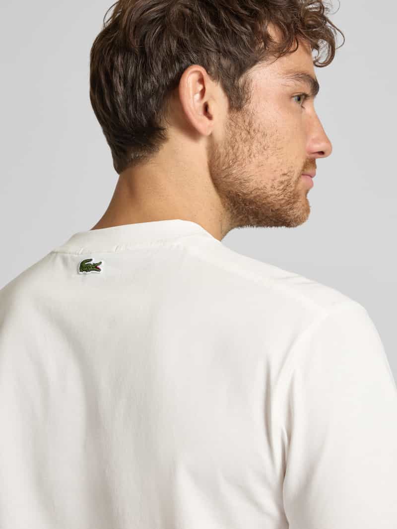 Lacoste Regular fit T-shirt van puur katoen