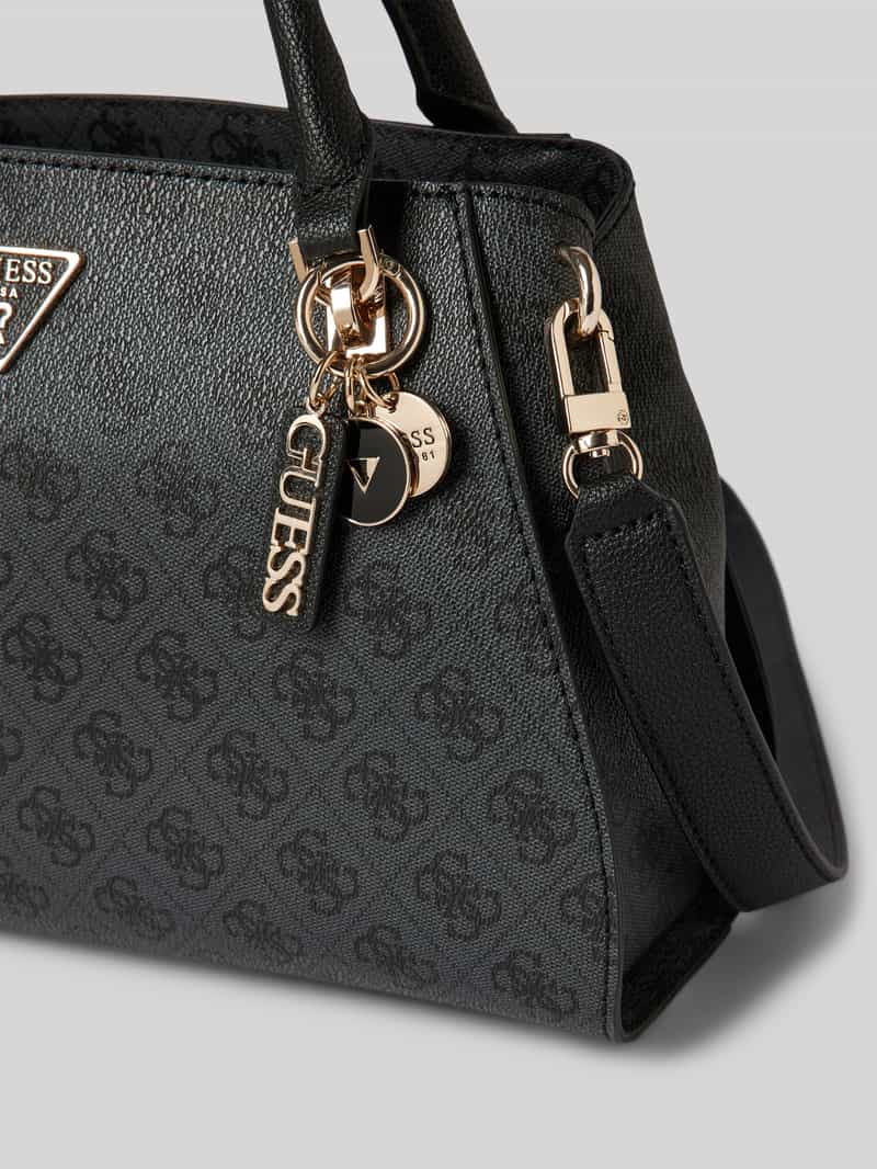 Guess Handtas met labelapplicatie model 'NOELLE'