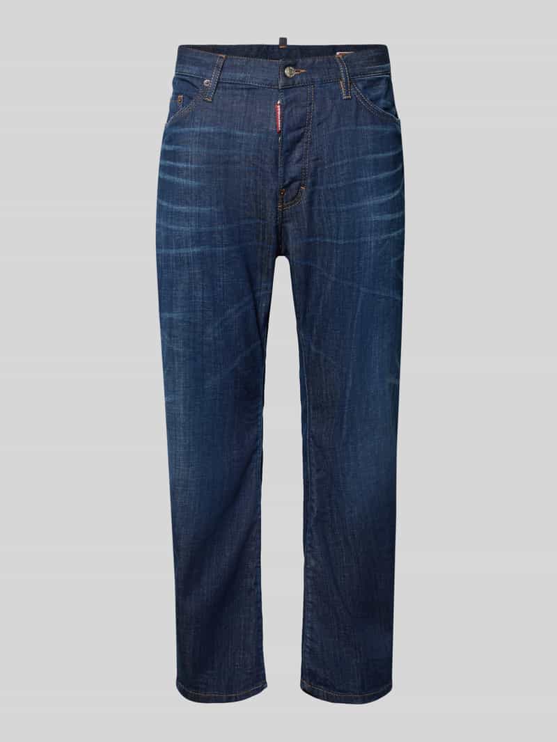 Dsquared2 Ready to Wear straight fit jeans van katoenmix
